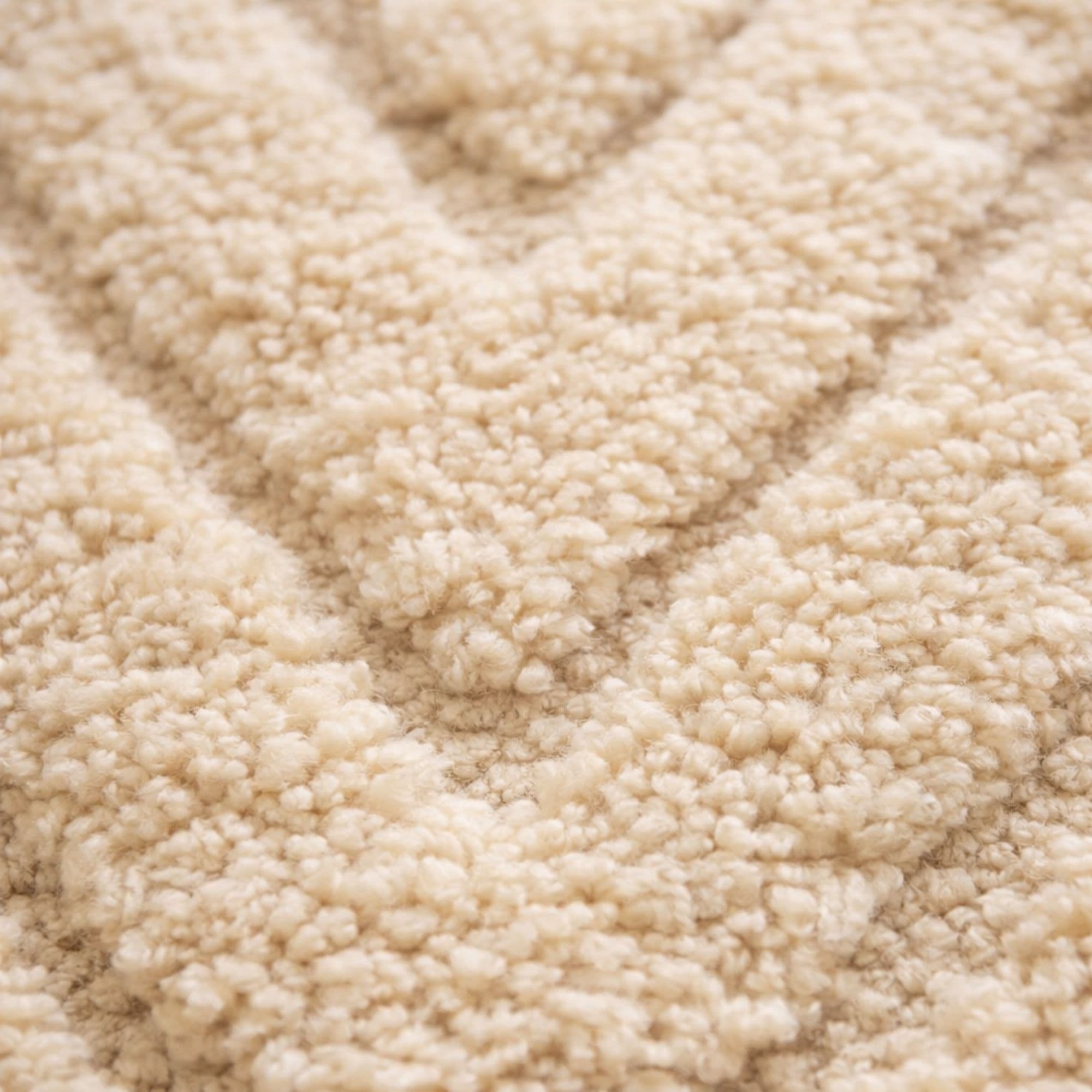 Modern Moroccan Area Rug - Nested Chevron Texture - Mrirt Moroccan rug by Nomadinas