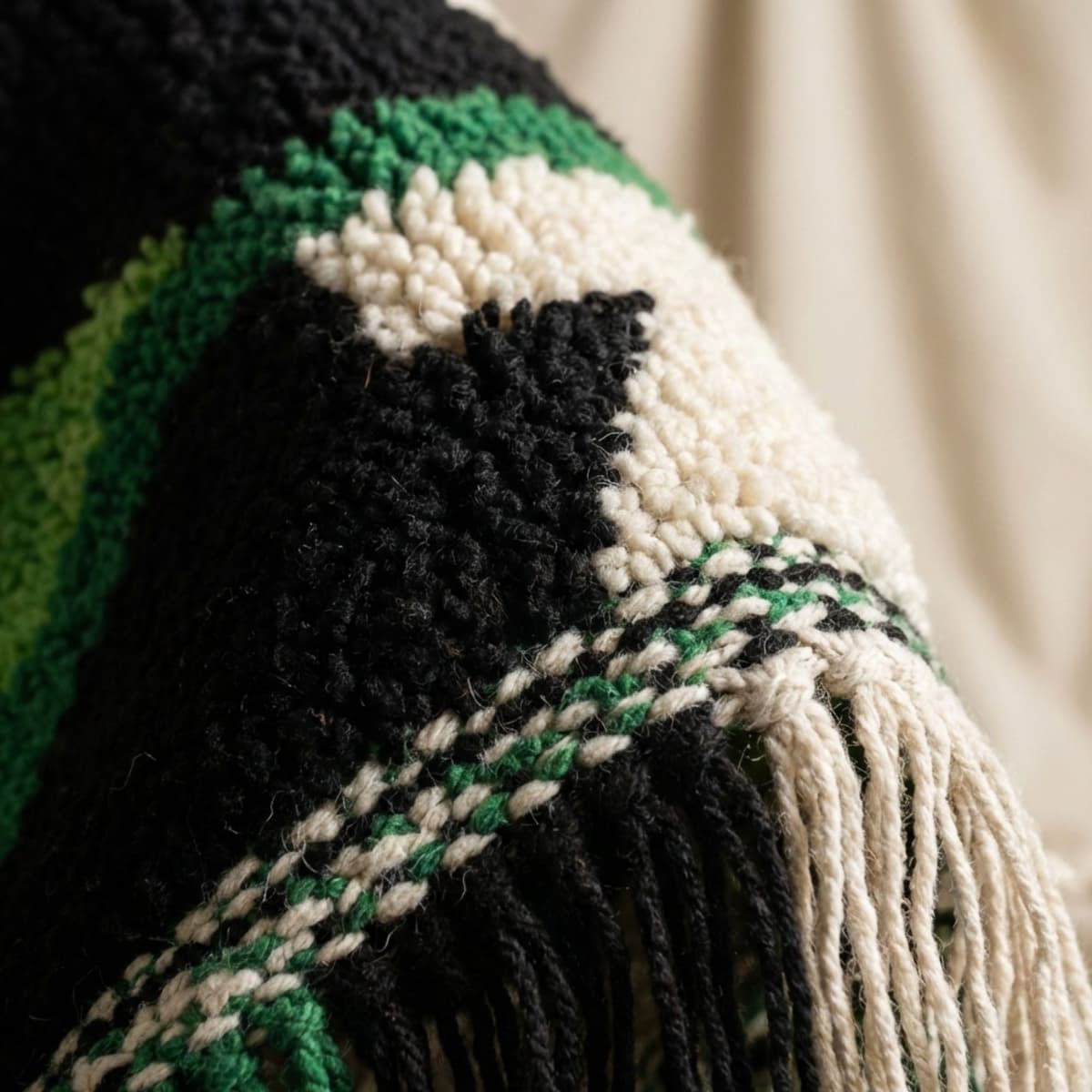 Tribal Wool Rug — Berber Inspired Rug — Heritage Desig... - Detail view 2