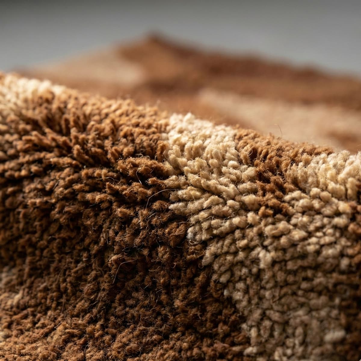 Moroccan Wool Rug — Large Area Rug — Modern Geometric - Detail view 2