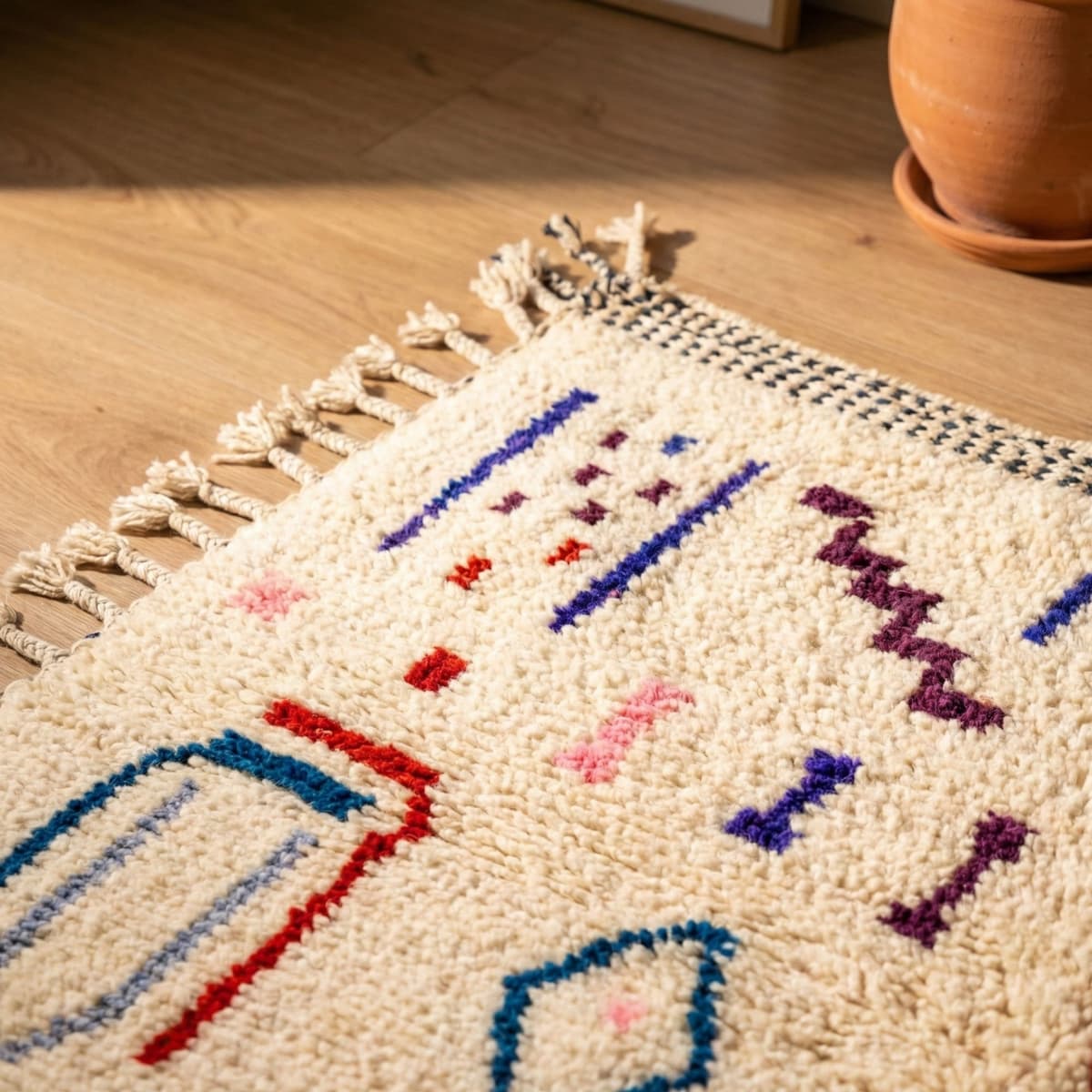 Custom Azilal Rug — Made to Order Boho Area Carpet - Detail view 2
