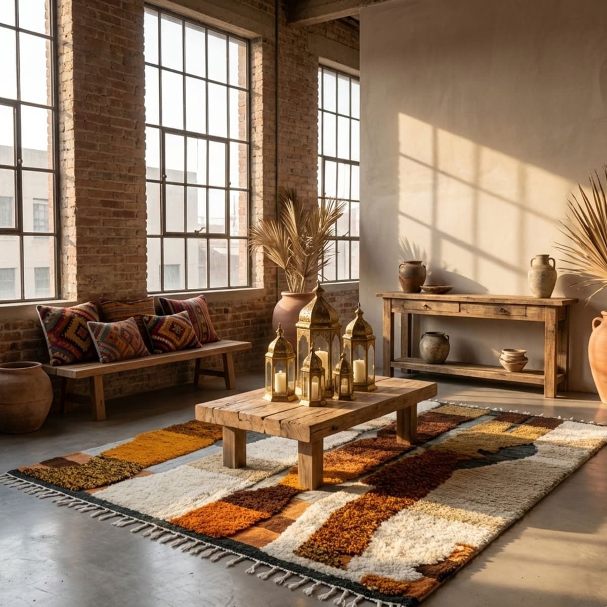 Moroccan Area Rug — Modern Tribal - Video thumbnail