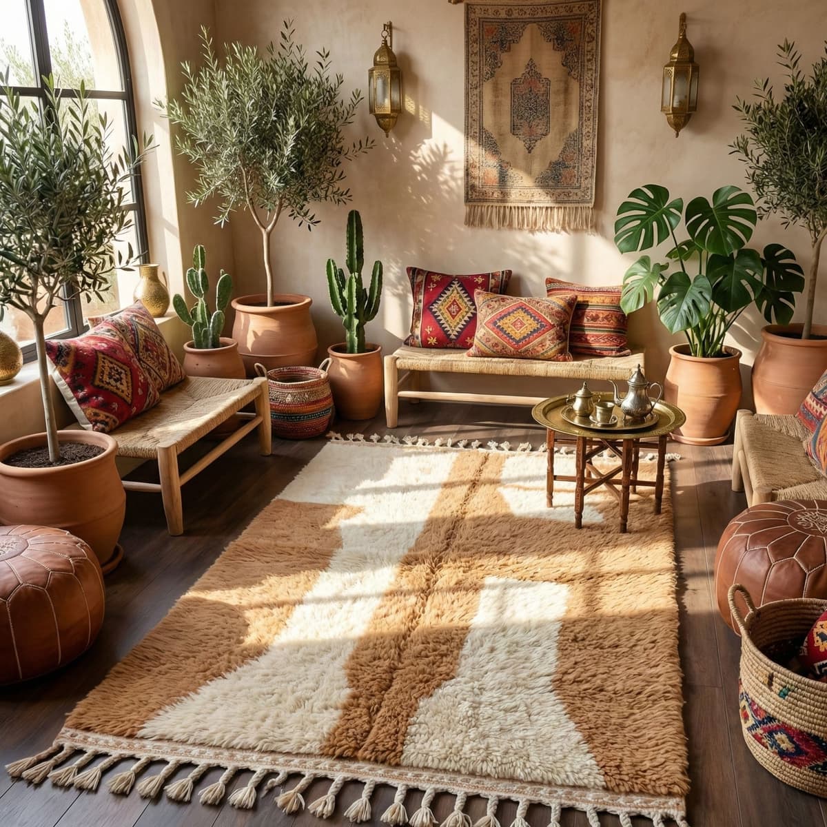 Moroccan Area Rug — Modern Berber Style - Video thumbnail
