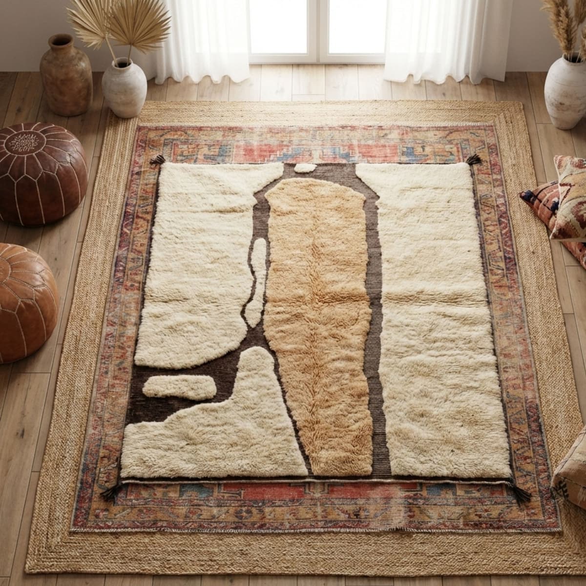 Moroccan Berber Rug — Tribal Wool — Artisan Heritage Style