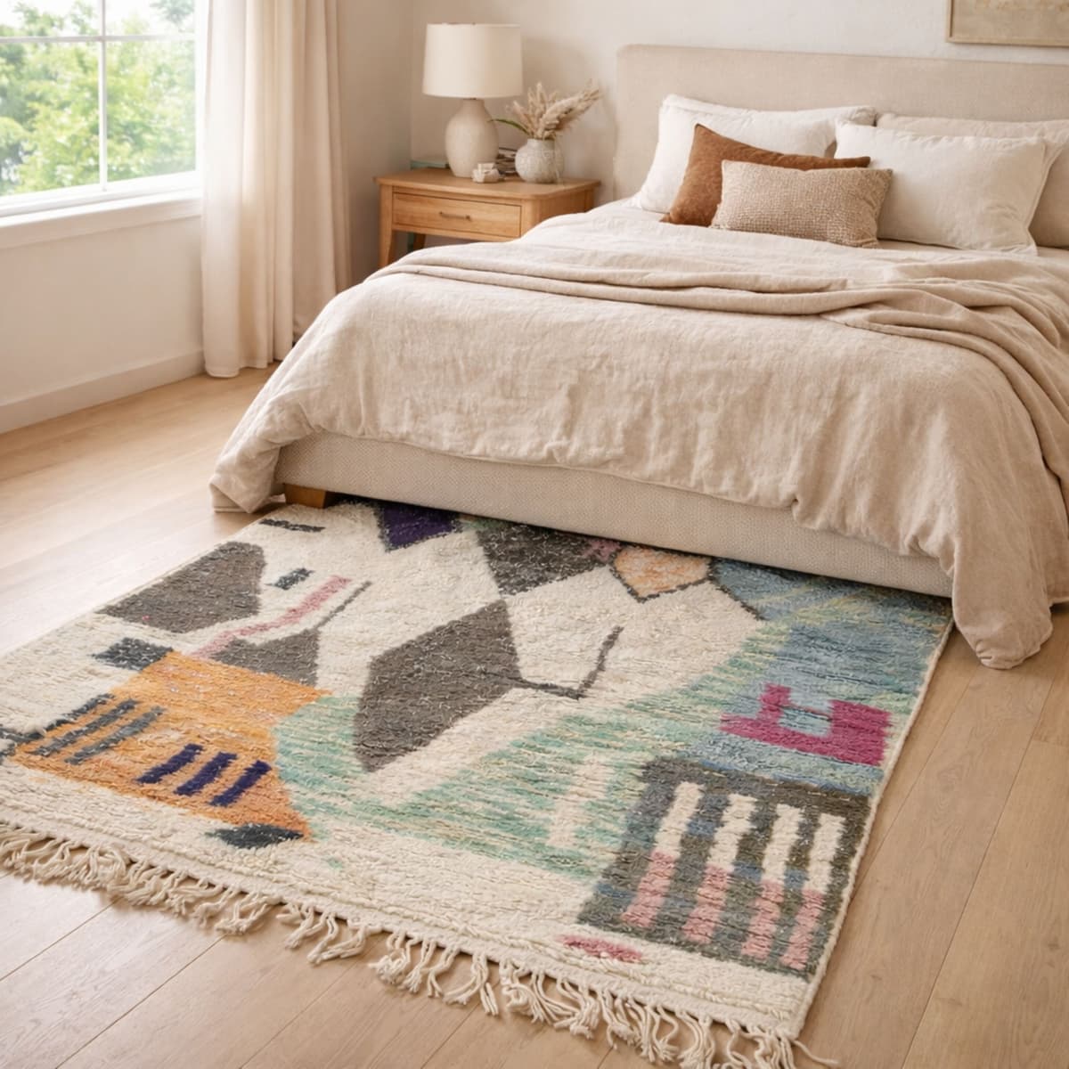 Moroccan Berber Rug — Ivory Heritage Rug — Artistic Tribal